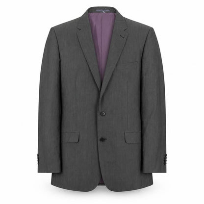 Aspen&Court Mens Grey Polyester Jacket Suit Jacket Size 42 Regular