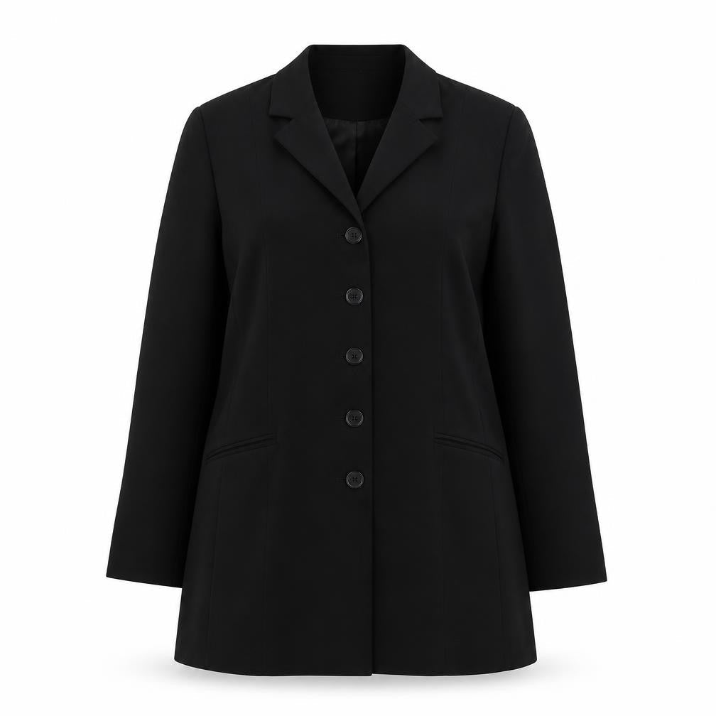 Bonmarché Womens Black Jacket Size 16 Button
