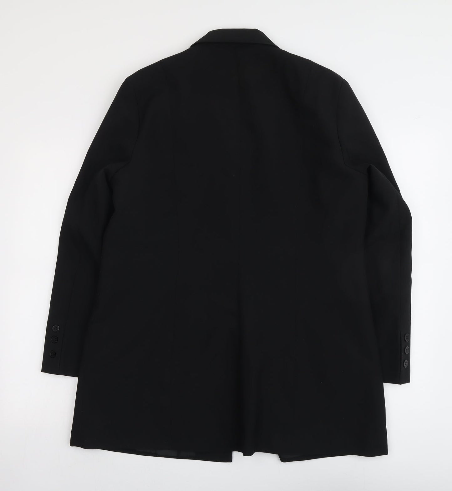 Bonmarché Womens Black Jacket Size 16 Button