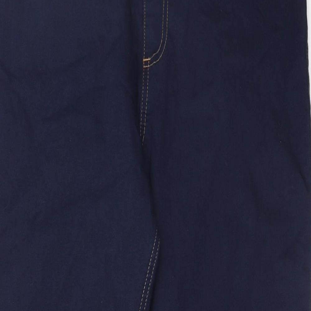 Marks and Spencer Womens Blue Cotton Jegging Jeans Size 14 Regular
