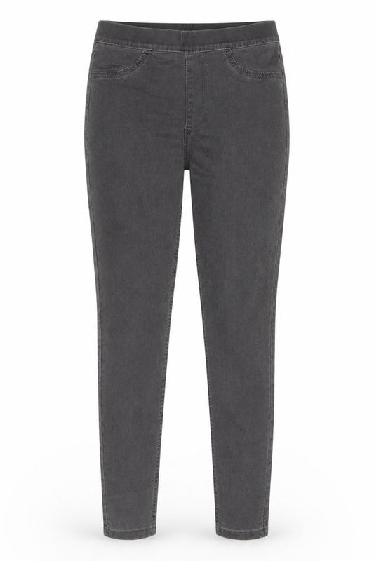 Marks & Spencer Womens Grey Cotton Jegging Jeans Size 6 Regular