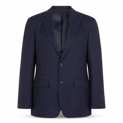 Zara Mens Blue Polyester Jacket Suit Jacket Size 40 Regular