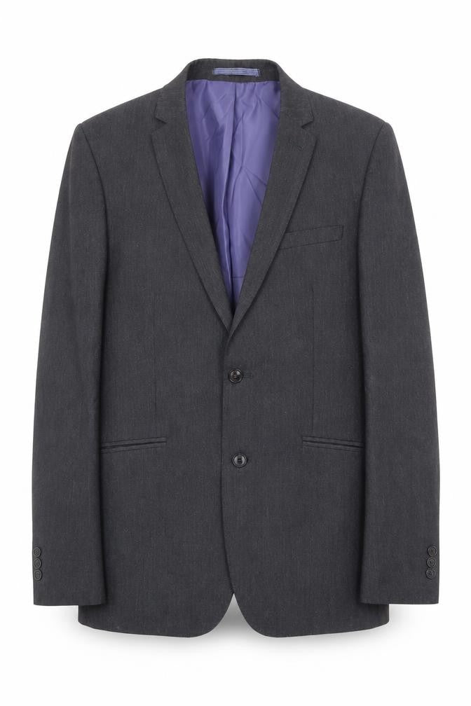 Marks & Spencer Mens Grey Polyester Jacket Suit Jacket Size 40 Regular