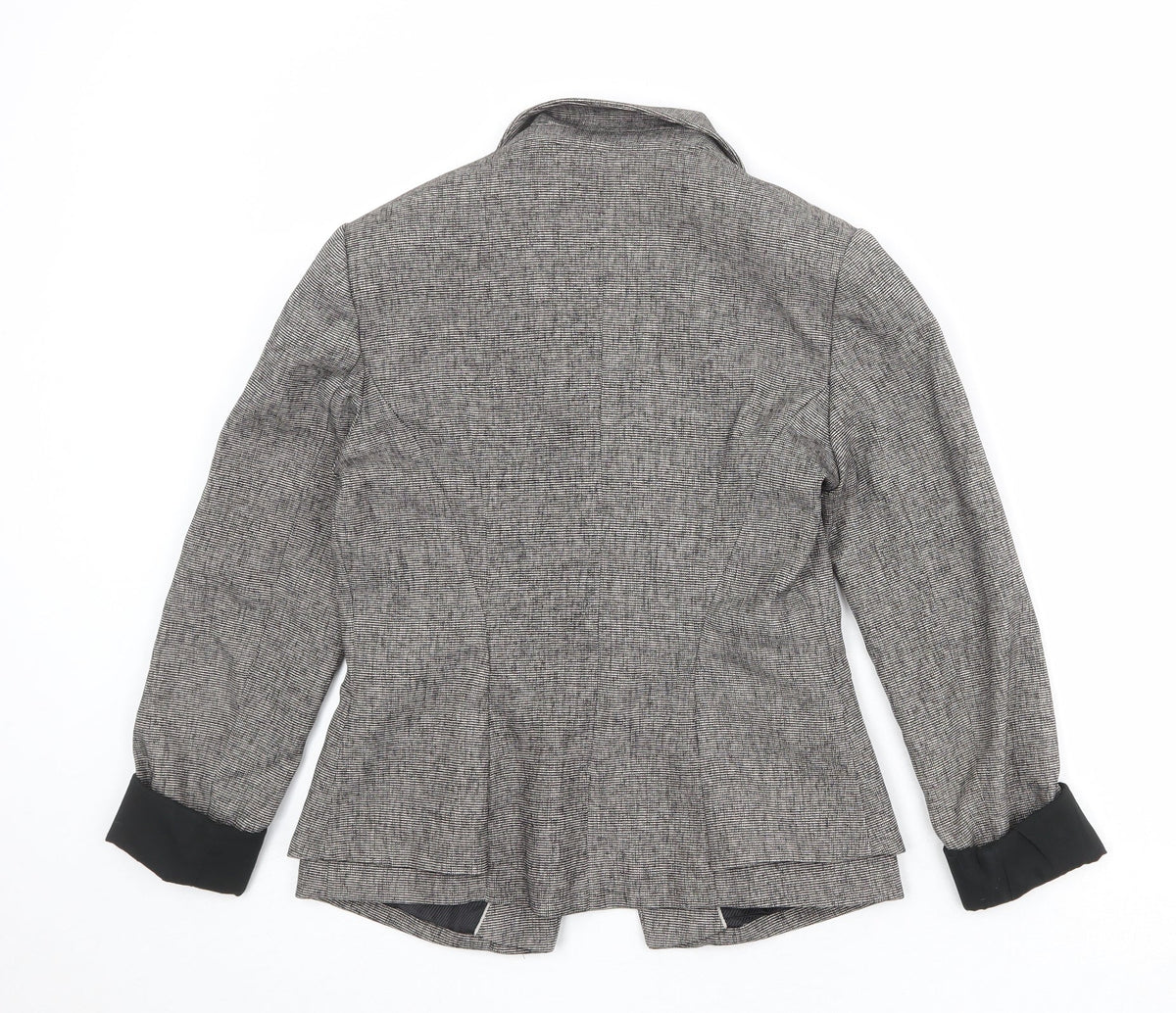 NEXT Womens Grey Polyester Jacket Blazer Size 10