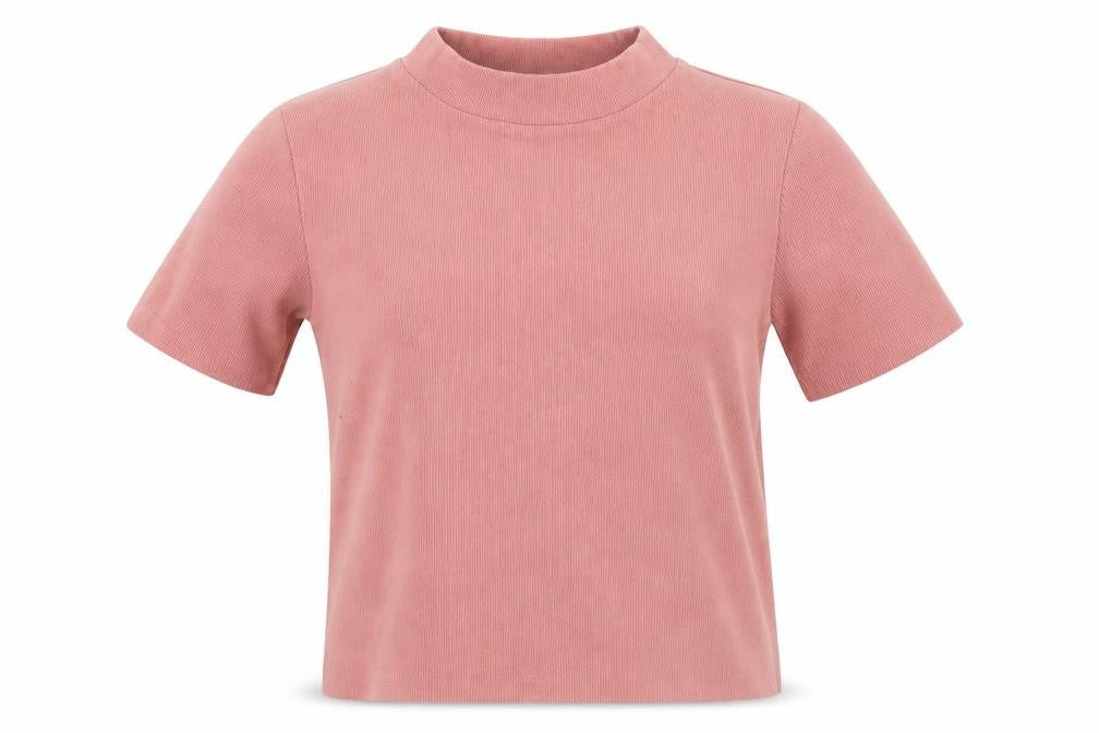 Zara Womens Pink Round Neck Polyester Pullover Jumper Size M