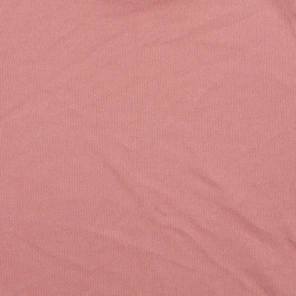 Zara Womens Pink Round Neck Polyester Pullover Jumper Size M