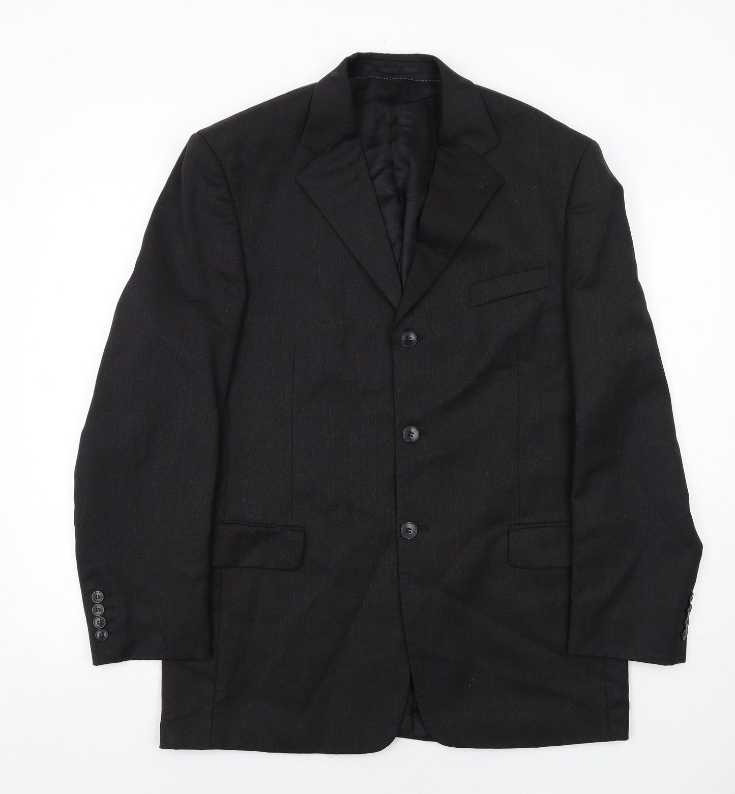 NEXT Mens Grey Wool Jacket Suit Jacket Size 40 Regular