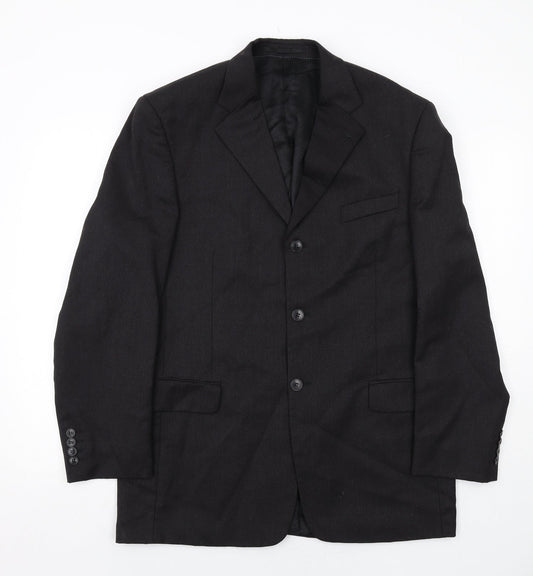NEXT Mens Grey Wool Jacket Suit Jacket Size 40 Regular