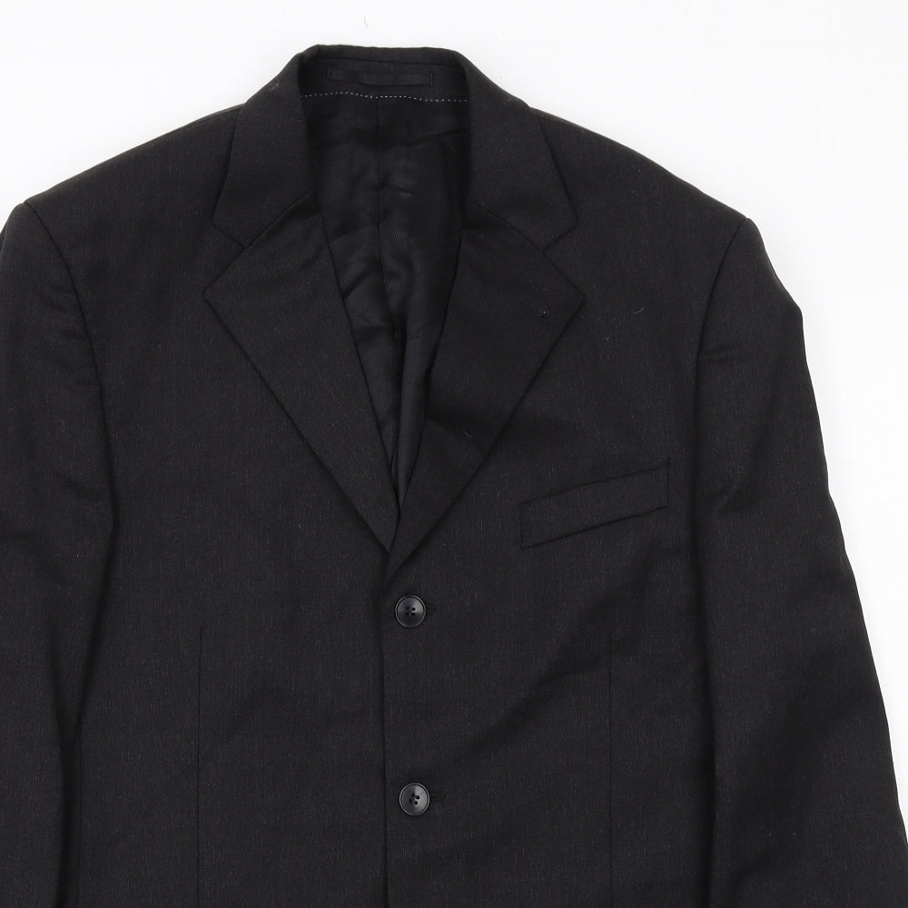 NEXT Mens Grey Wool Jacket Suit Jacket Size 40 Regular