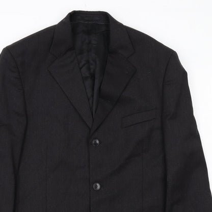 Next Mens Grey Wool Jacket Suit Jacket Size 40 Regular