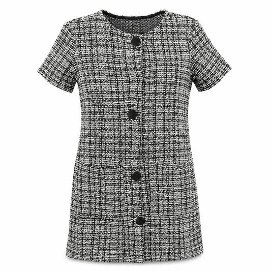 Zara Womens Black Cotton A-Line Size S Round Neck Pullover