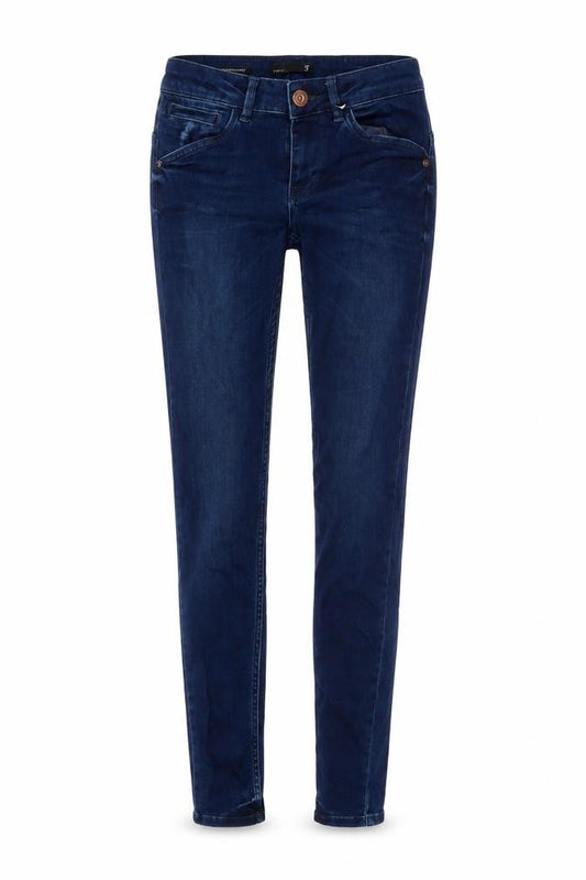 Supertrash Womens Blue Cotton Skinny Jeans Size 25 in L31 in Regular Button
