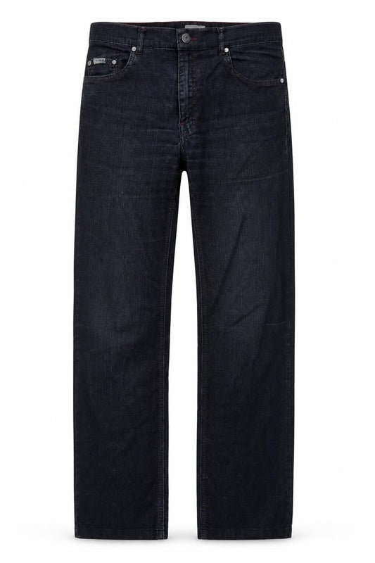 Gentelman Farmer Mens Blue Cotton Straight Jeans Size 30 in L31 in Regular Button