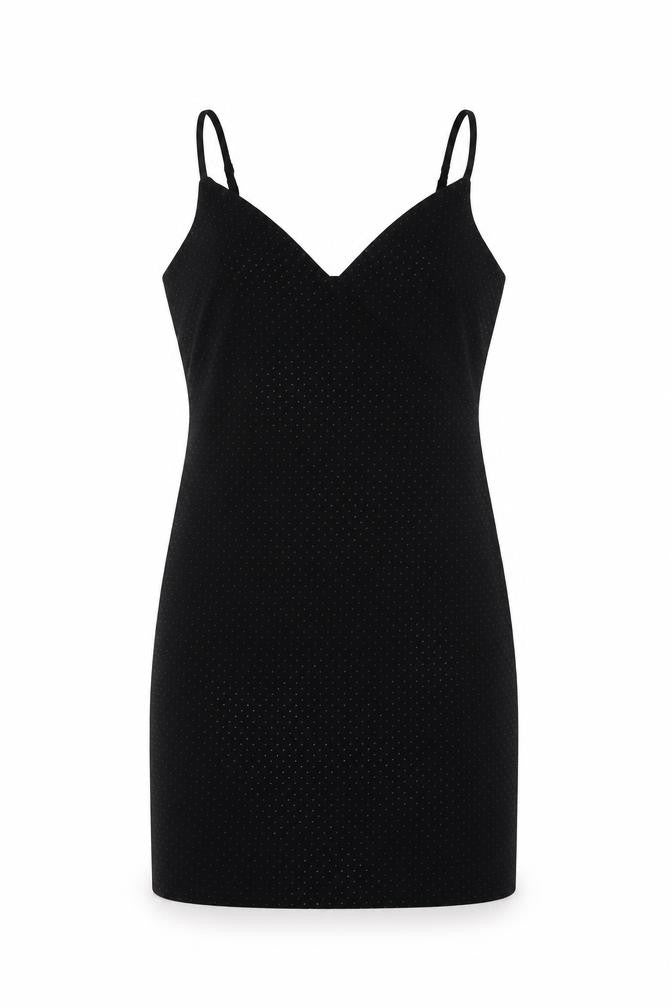 Topshop Womens Black Geometric Polyester Shift Size 6 Sweetheart Pullover