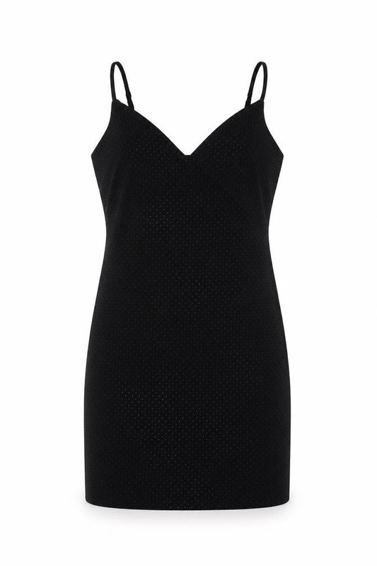 Topshop Womens Black Geometric Polyester Shift Size 6 Sweetheart Pullover