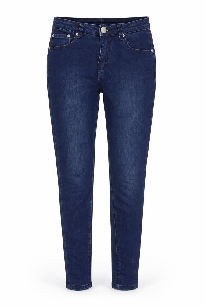 Glamorous Womens Blue Cotton Skinny Jeans Size S Regular Zip