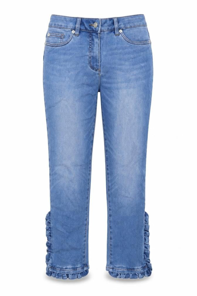Madeleine Womens Blue Polyester Skinny Jeans Size 26 in Regular Zip