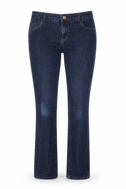 Dorothy Perkins Womens Blue Cotton Skinny Jeans Size 12 Regular Zip