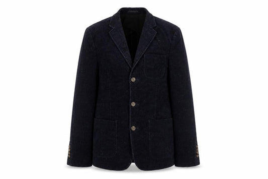 ASOS Womens Blue Cotton Jacket Suit Jacket Size 8