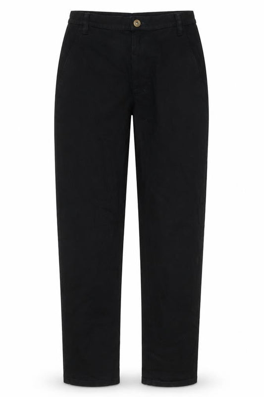 Liz Calborne Womens Black Cotton Straight Jeans Size 8 Regular Zip