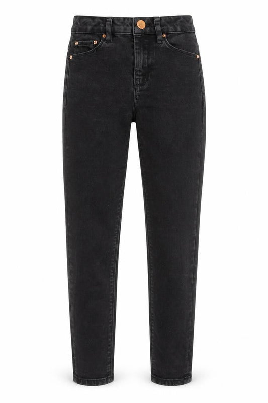 ASOS Womens Black Cotton Skinny Jeans Size 23 in L28 in Regular Zip
