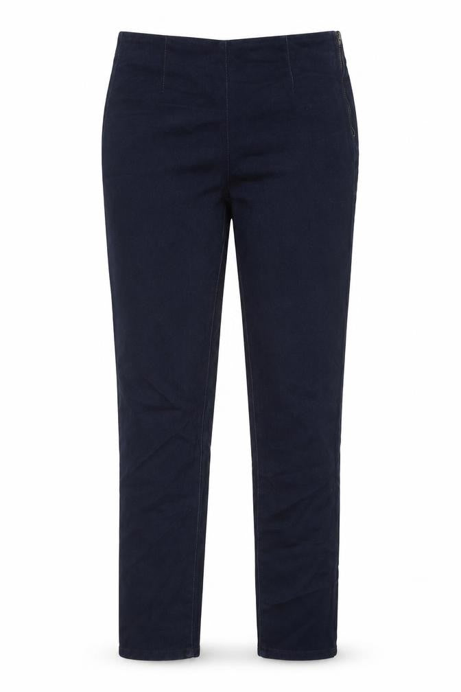Oasis Womens Blue Cotton Skinny Jeans Size 8 Regular Zip