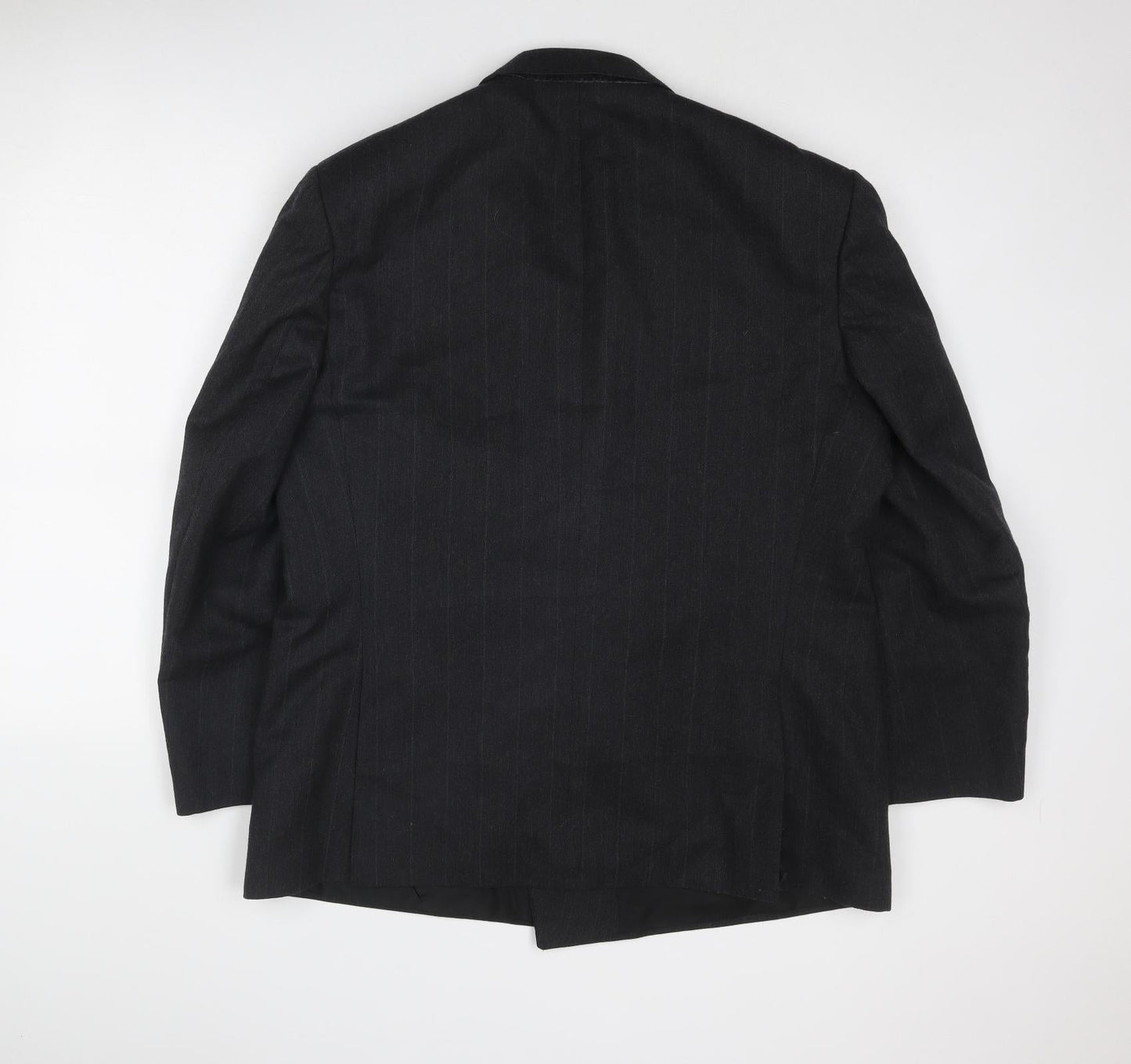 St Michael Mens Grey Polyester Jacket Suit Jacket Size 44 Regular