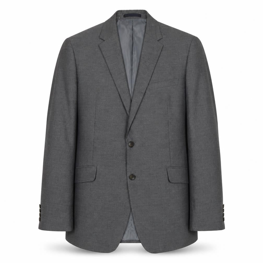 Marks & Spencer Mens Grey Polyester Jacket Suit Jacket Size 42 Regular