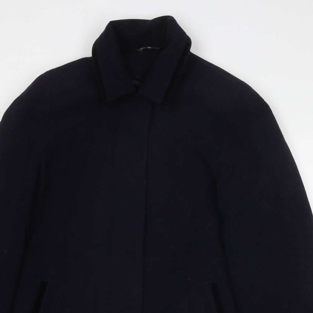 BHS Womens Blue Jacket Size 12 Button