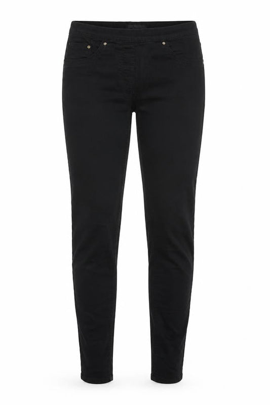 H&M Womens Black Polyester Skinny Jeans Size 31 in Regular