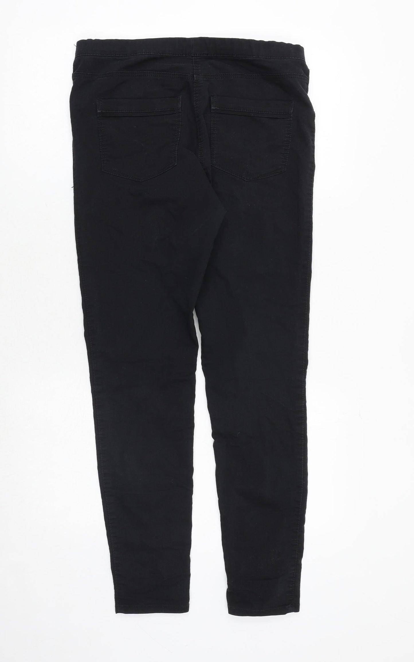 H&M Womens Black Polyester Skinny Jeans Size 31 in Regular