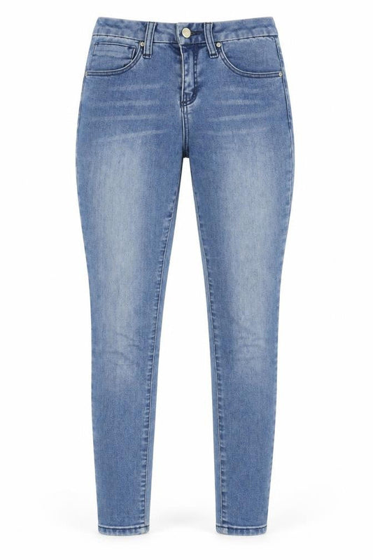 ASOS Womens Blue Cotton Skinny Jeans Size 26 in L30 in Regular Zip