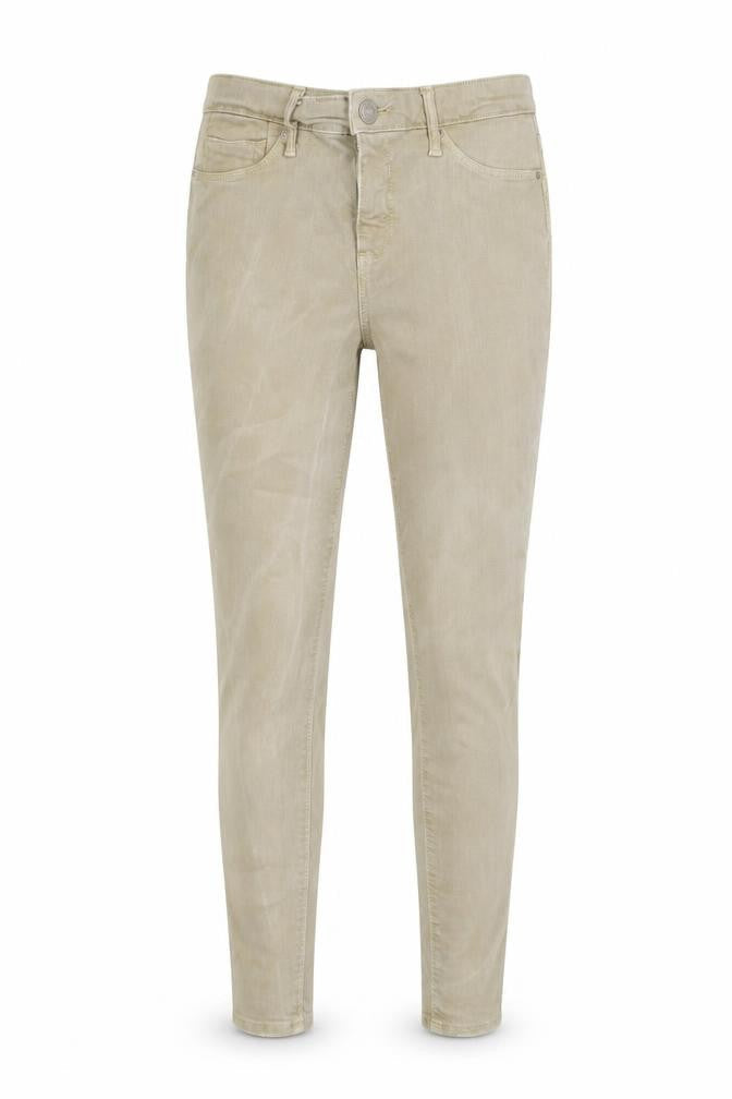 River Island Womens Beige Cotton Skinny Jeans Size 10 L27 in Regular Button