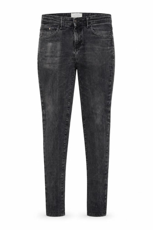 Bershka Mens Grey Cotton Skinny Jeans Size 30 in L32 in Regular Button