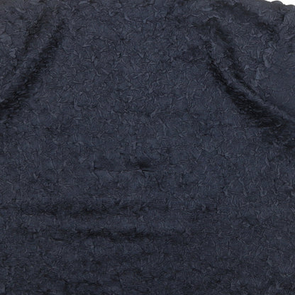 Molly Jo Womens Black Polyester Basic T-Shirt Size M Round Neck