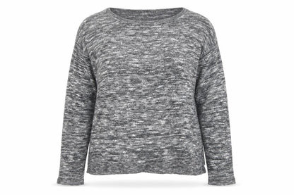 Divided by H&M Womens Black Boat Neck Polyester Pullover Jumper Size M