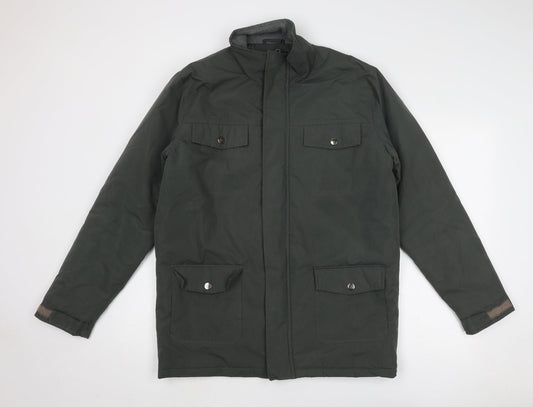 Carabou Mens Grey Jacket Size S Zip
