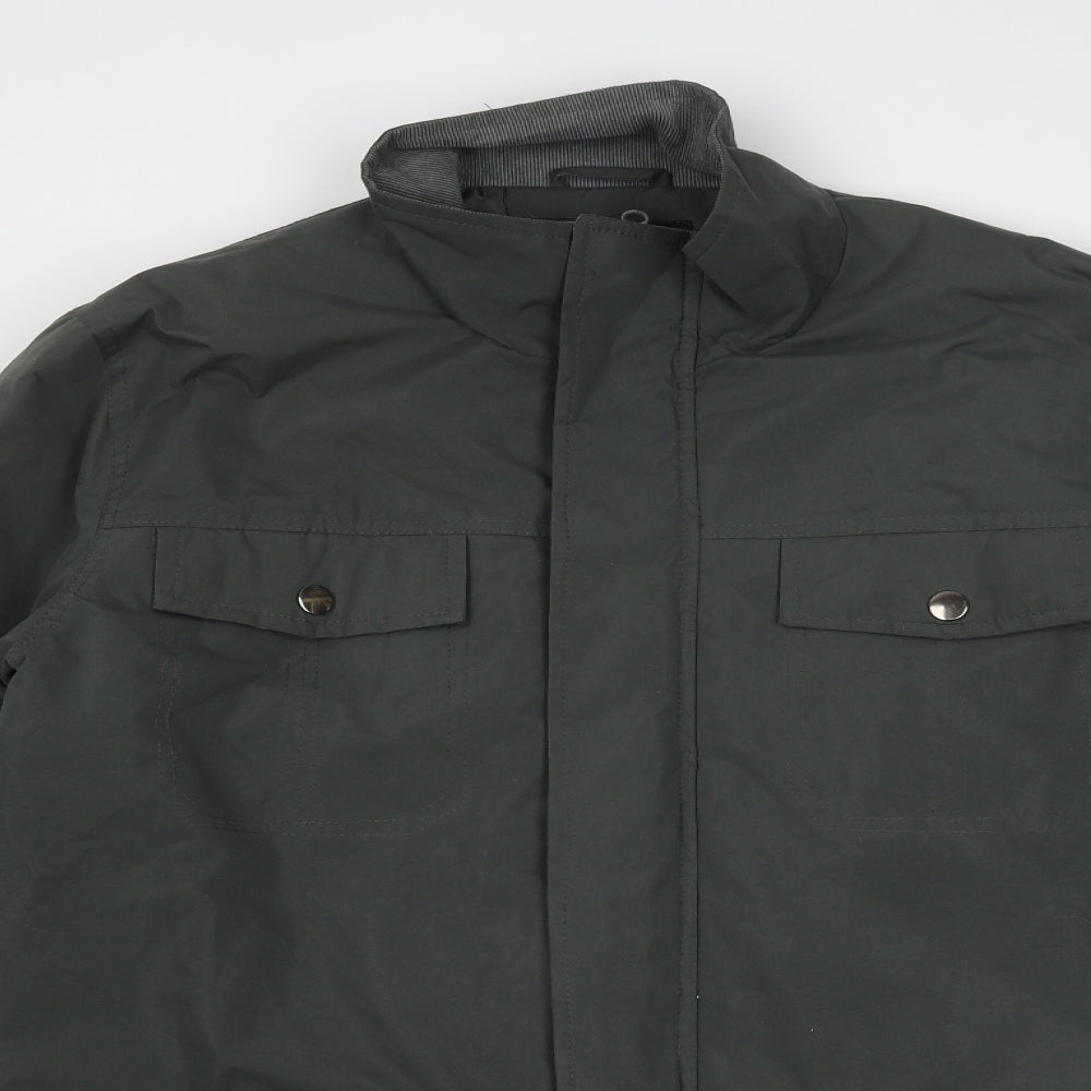 Carabou Mens Grey Jacket Size S Zip