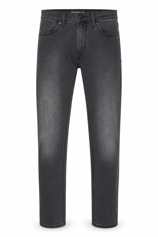 Marks & Spencer Mens Grey Cotton Skinny Jeans Size 28 in L31 in Slim Zip