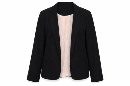 Topshop Womens Black Polyester Jacket Blazer Size 6