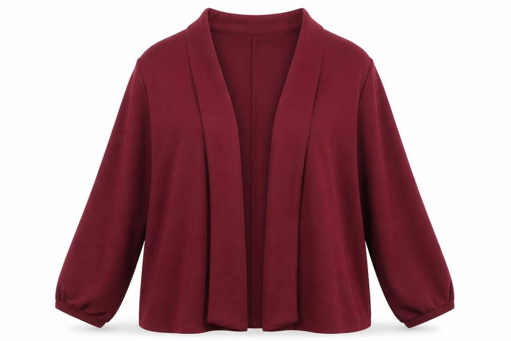 Mint Limit Womens Red Kimono Jacket Size 2XL