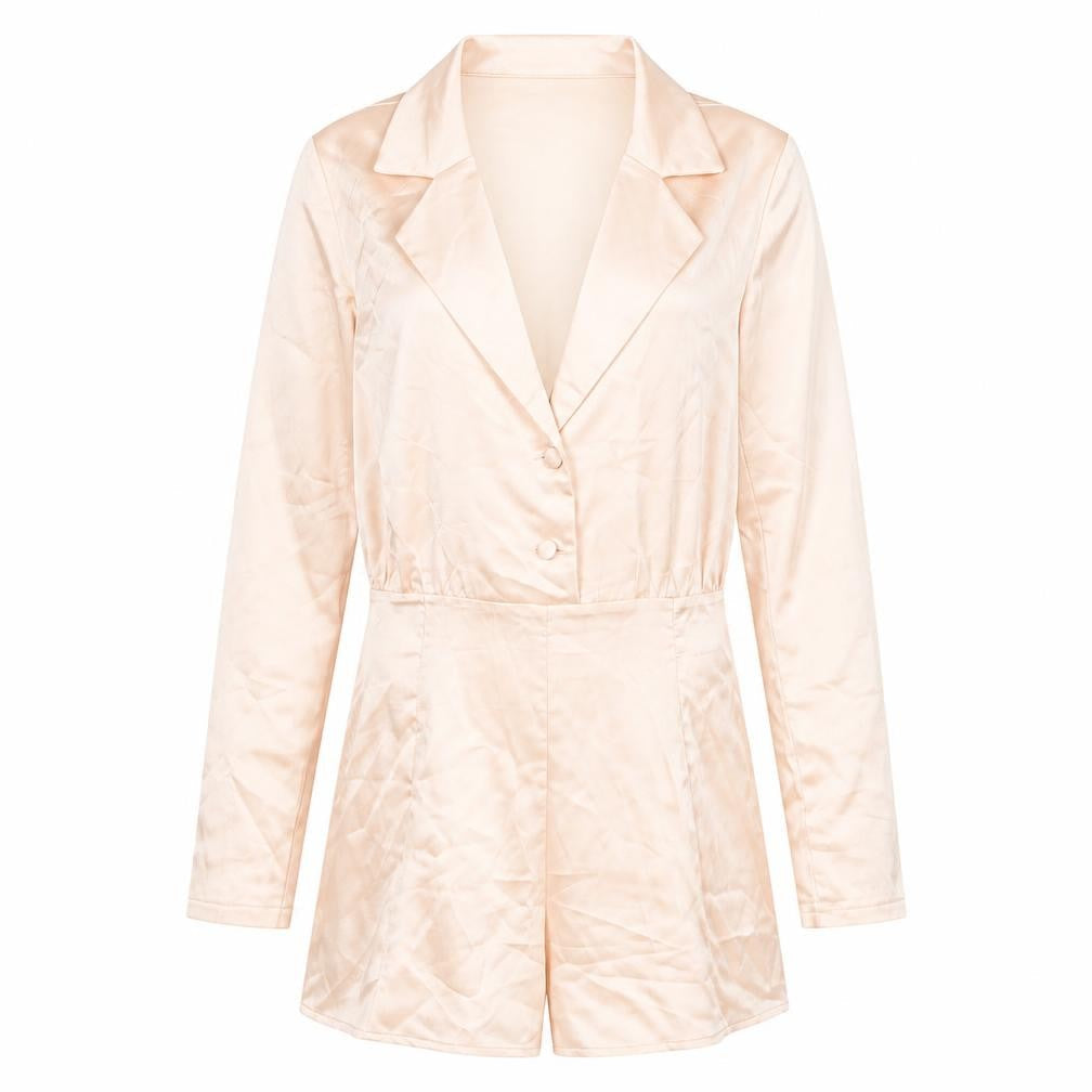 PRETTYLITTLETHING Womens Pink Polyester Playsuit One-Piece Size 6 Zip