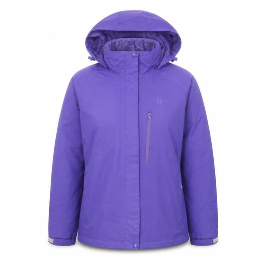 Hi Gear Womens Purple Windbreaker Jacket Size 12 Zip