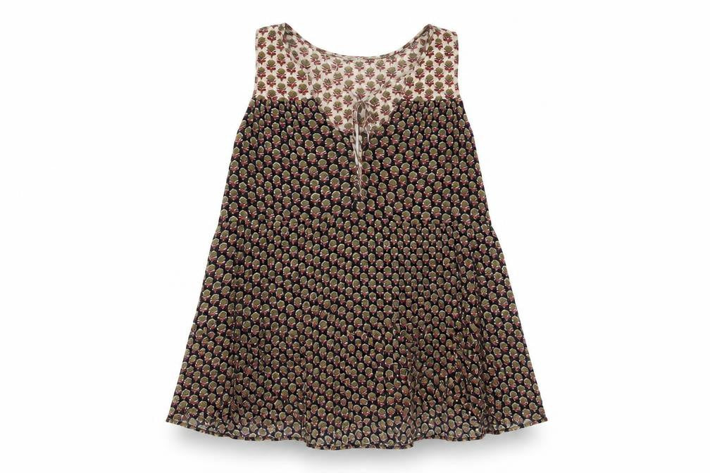 Pull&Bear Womens Multicoloured Geometric Viscose Sheath Size S V-Neck Tie
