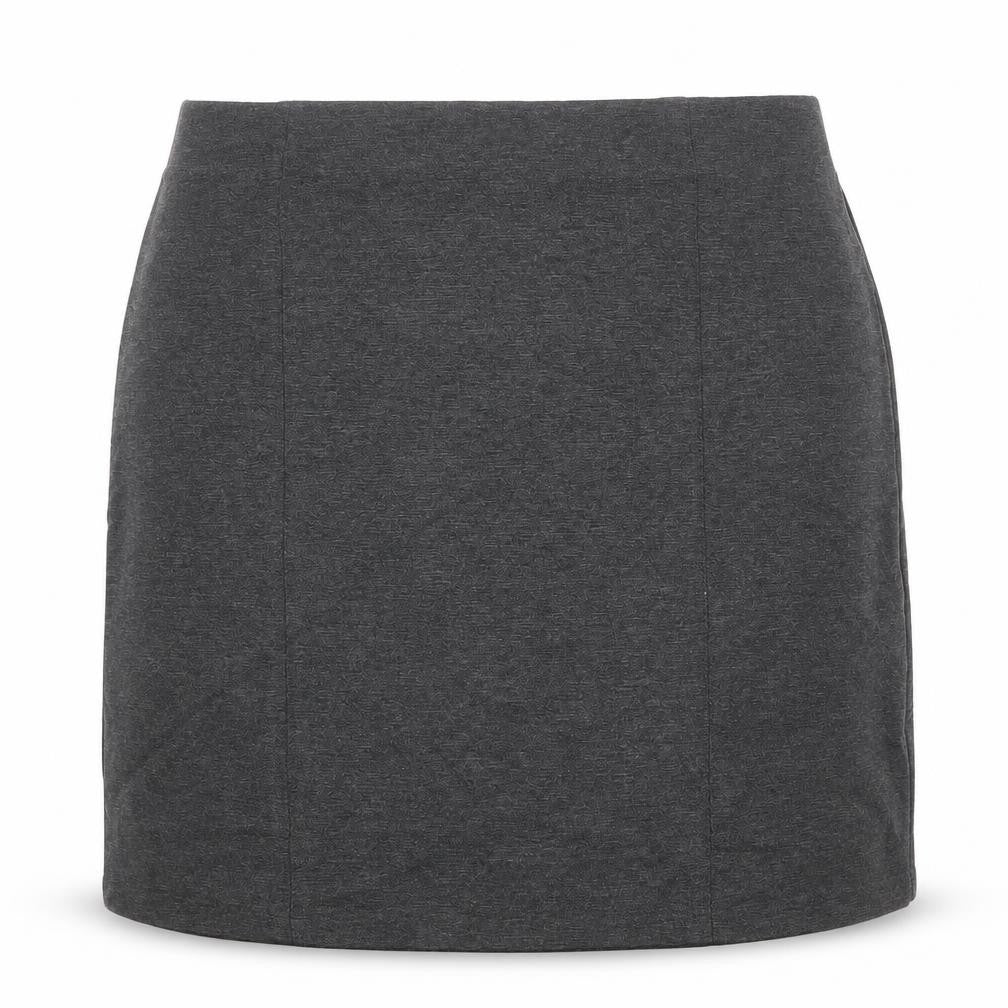 Marks & Spencer Womens Grey Polyester A-Line Skirt Size 32 in