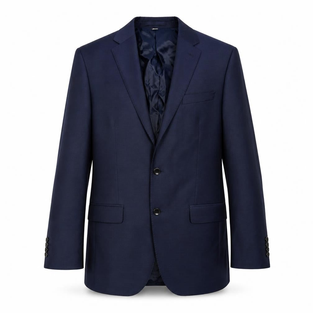 Autograph Mens Blue Wool Jacket Suit Jacket Size 38 Regular