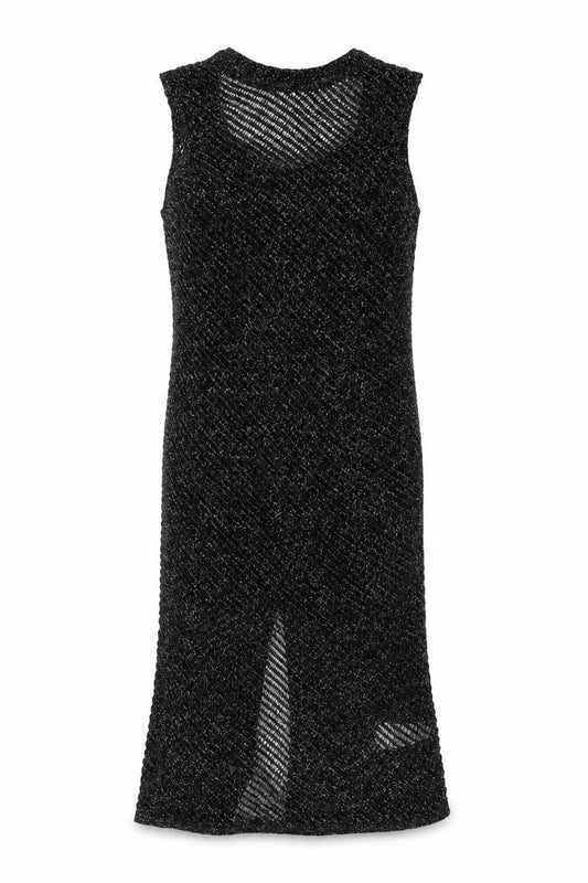 Marks & Spencer Womens Black Cotton Bodycon Size S Round Neck Pullover