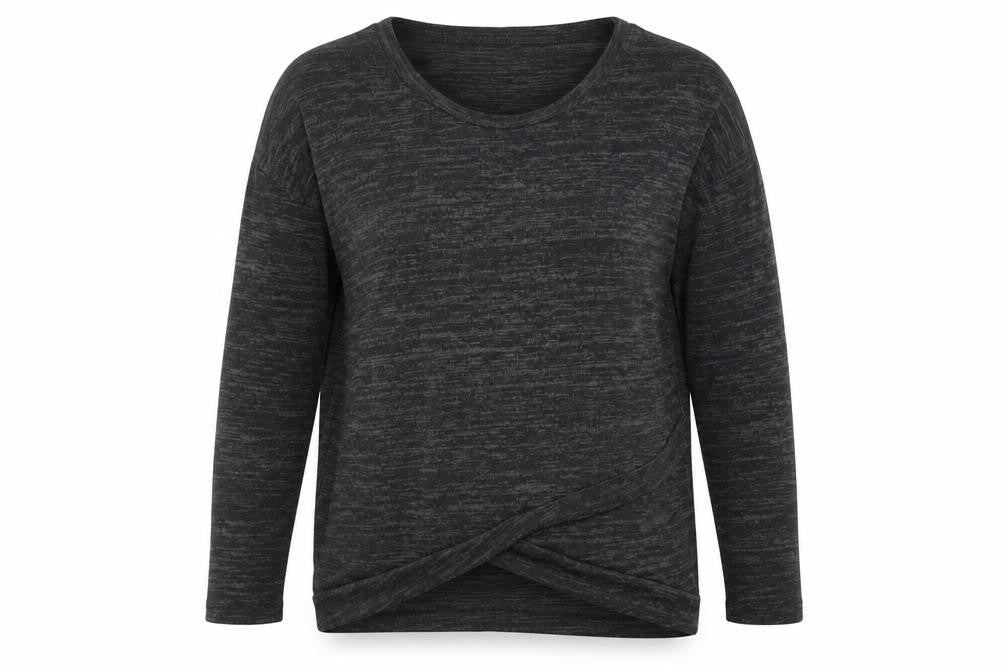 Dorothy Perkins Womens Black Round Neck Polyester Pullover Jumper Size 8