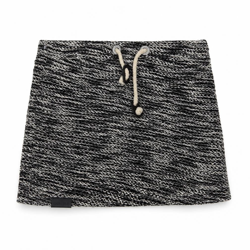 Shisha Womens Black Geometric Cotton A-Line Skirt Size XS Drawstring