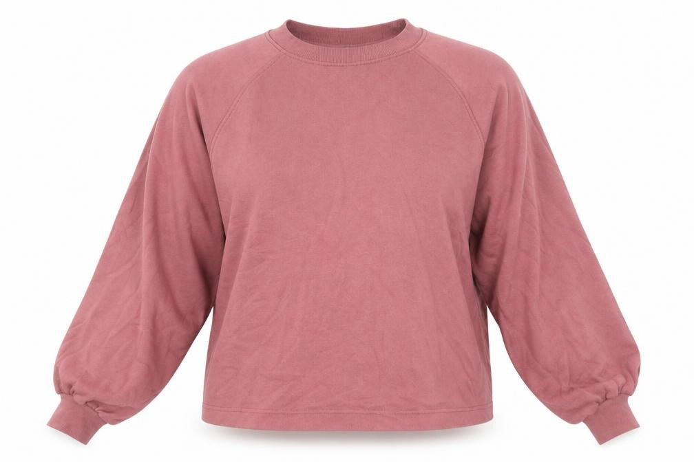 ASOS Womens Purple Cotton Pullover Sweatshirt Size 8 Pullover